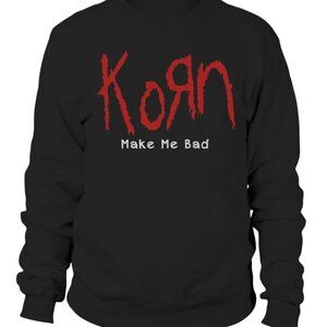 Korn Make Me Bad Vintage Sweatshirt Nu Metal Band Graphic Retro Concert Album 05